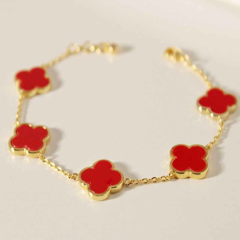 Clover Motif Bracelet