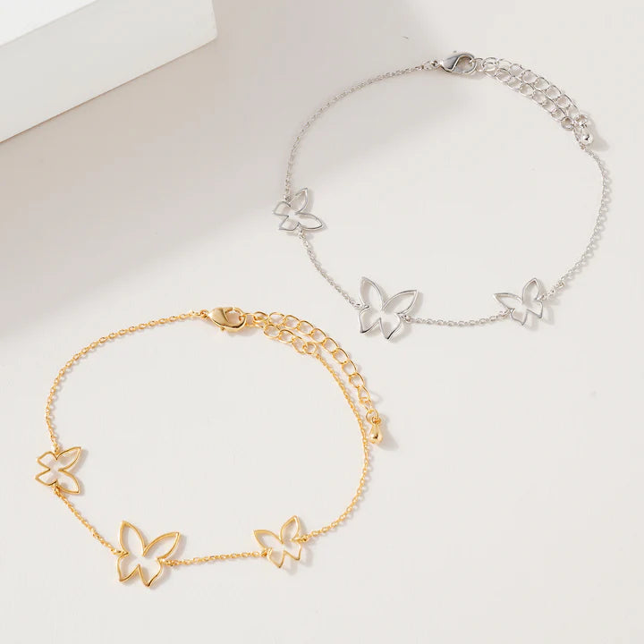 Butterfly Charm Bracelet