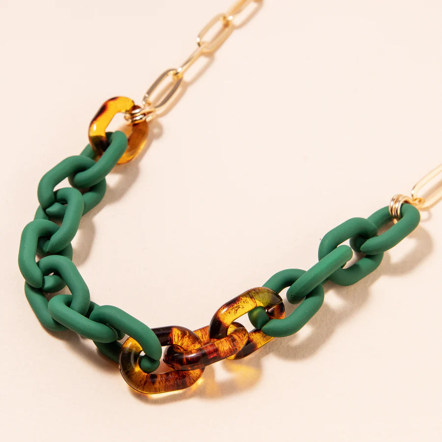 Silicone Tortoise Chain Necklace