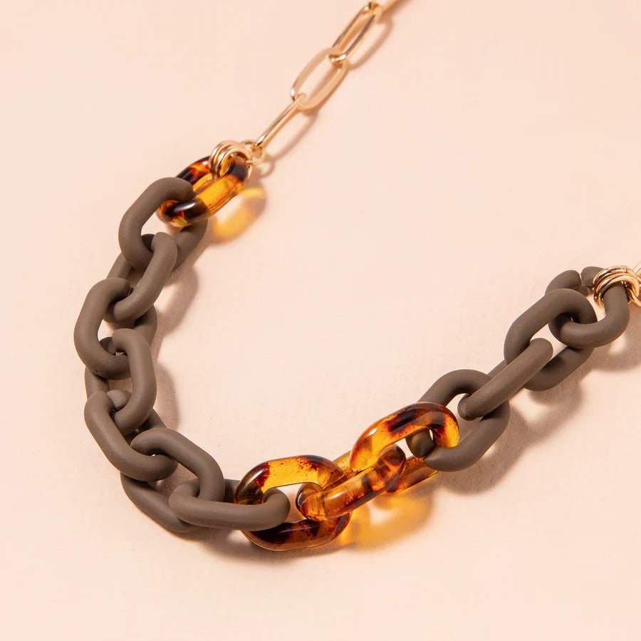 Silicone Tortoise Chain Necklace