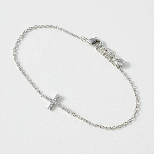 Cross Charm Bracelet