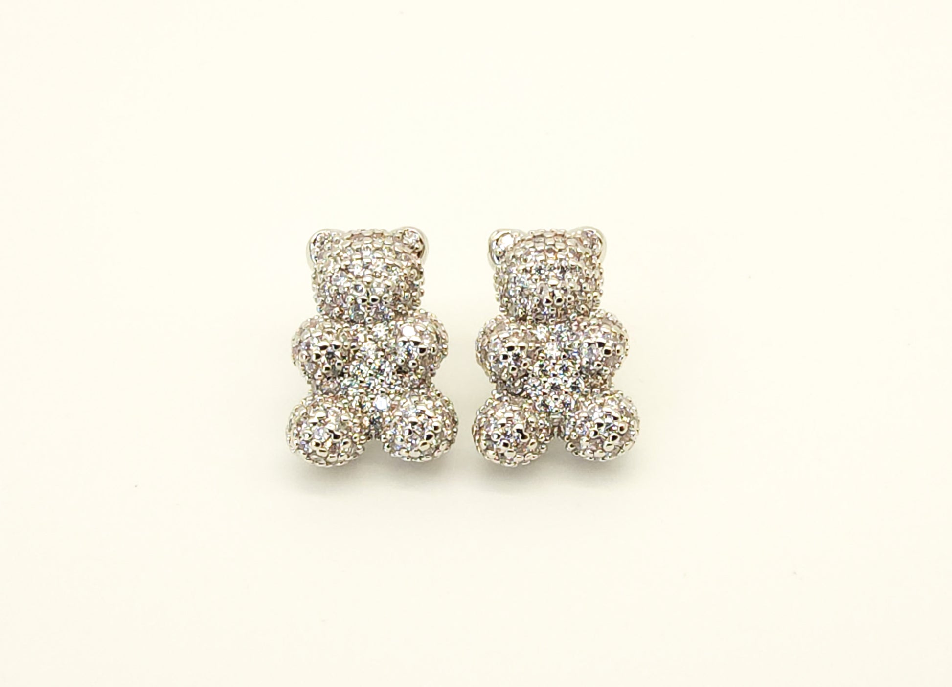 Bling Bear Earring