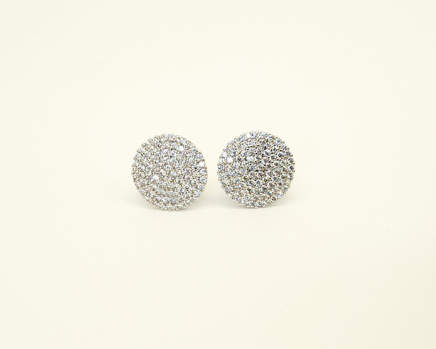 Shimmer Disc Earring