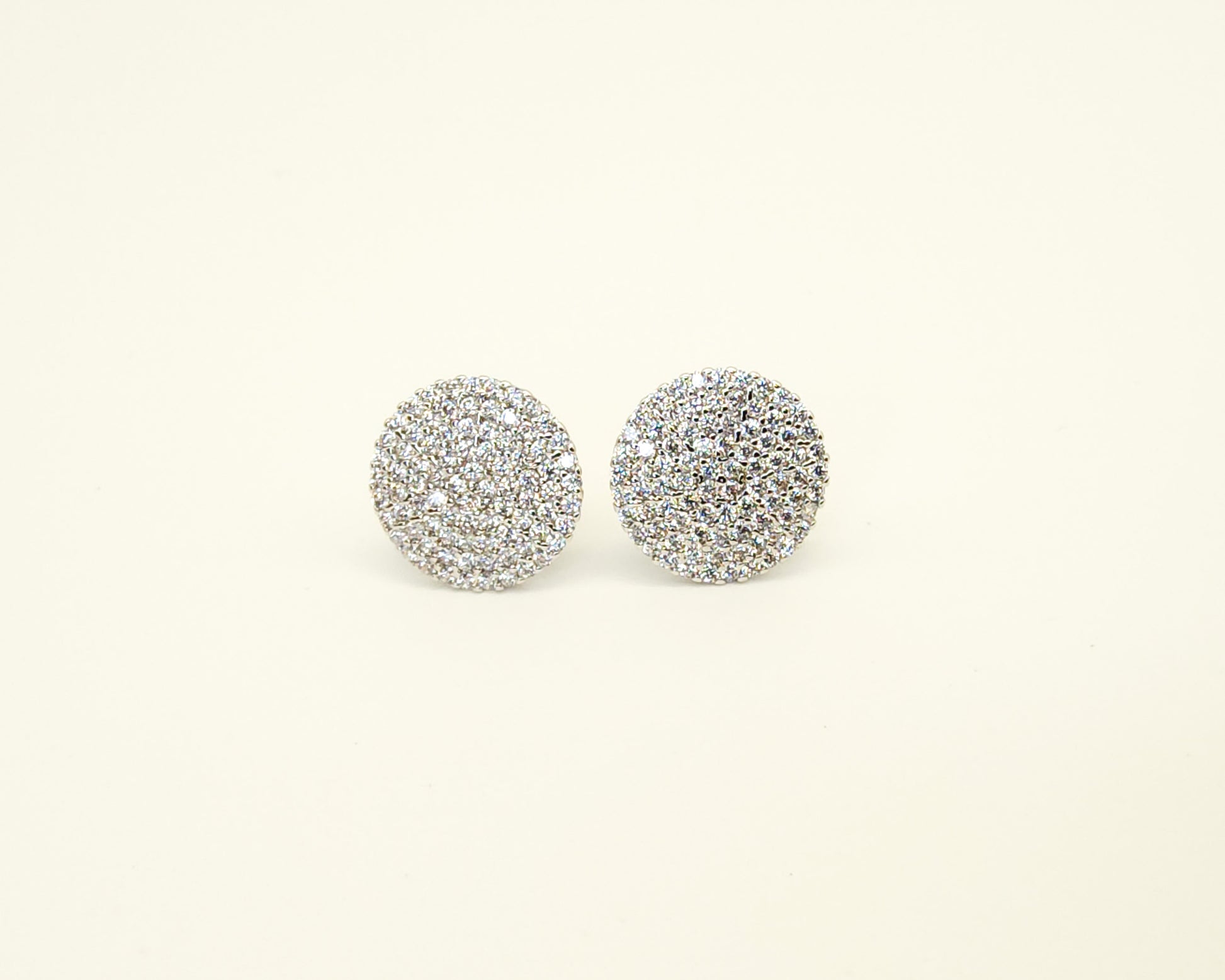 Shimmer Disc Earring