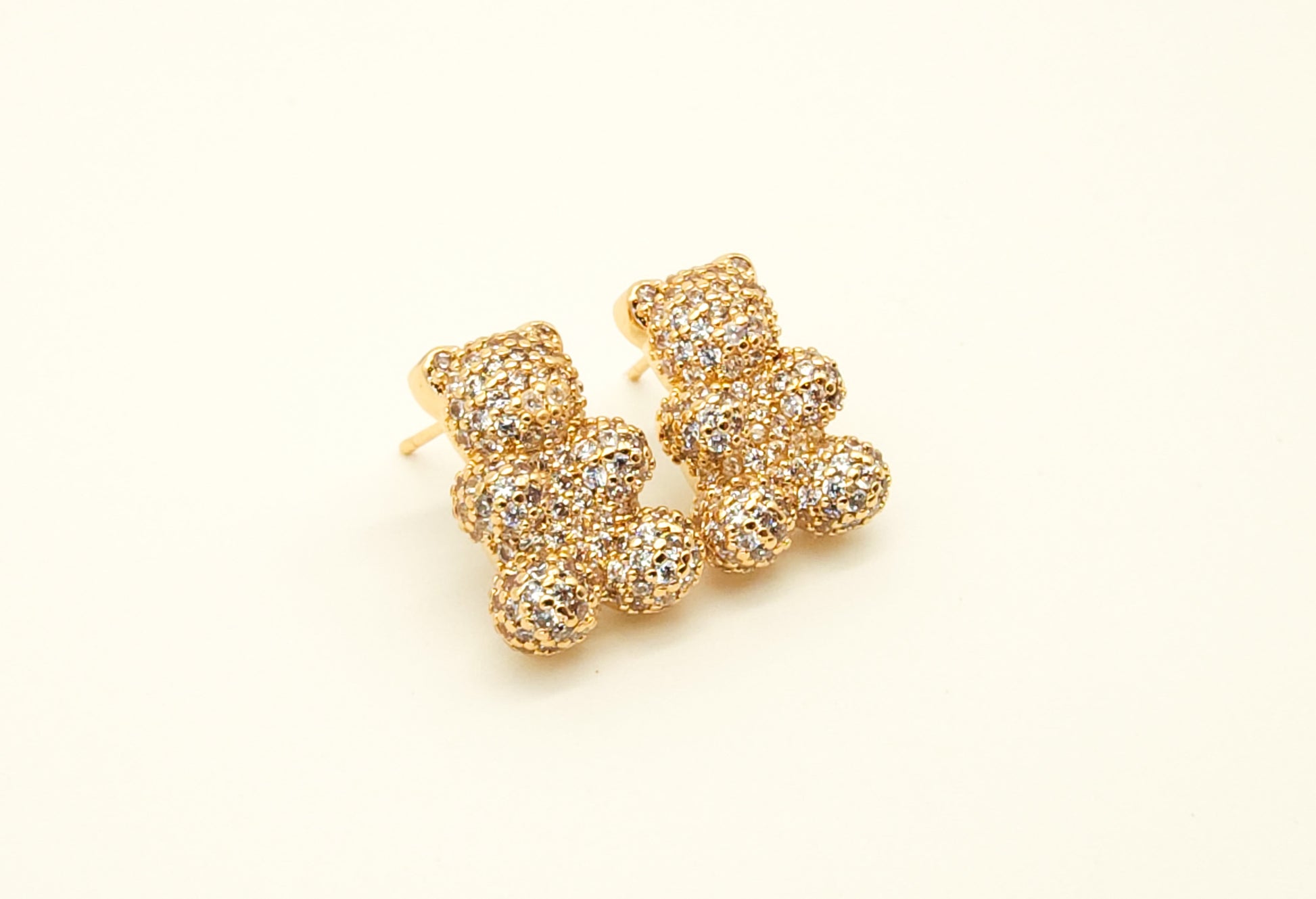 Bling Bear Earring