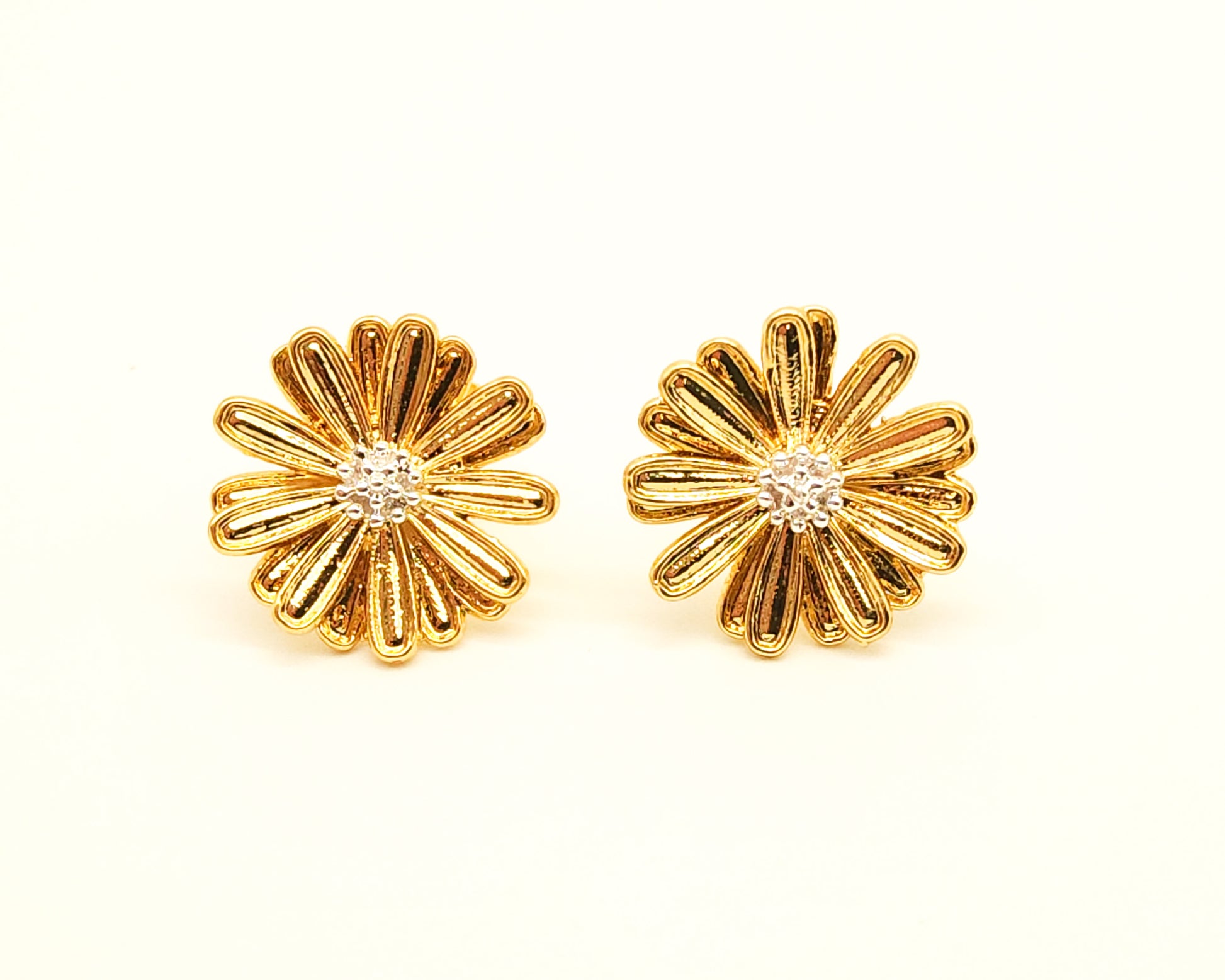 Layered Flower Earring