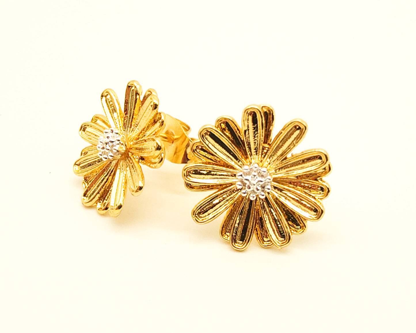 Layered Flower Earring