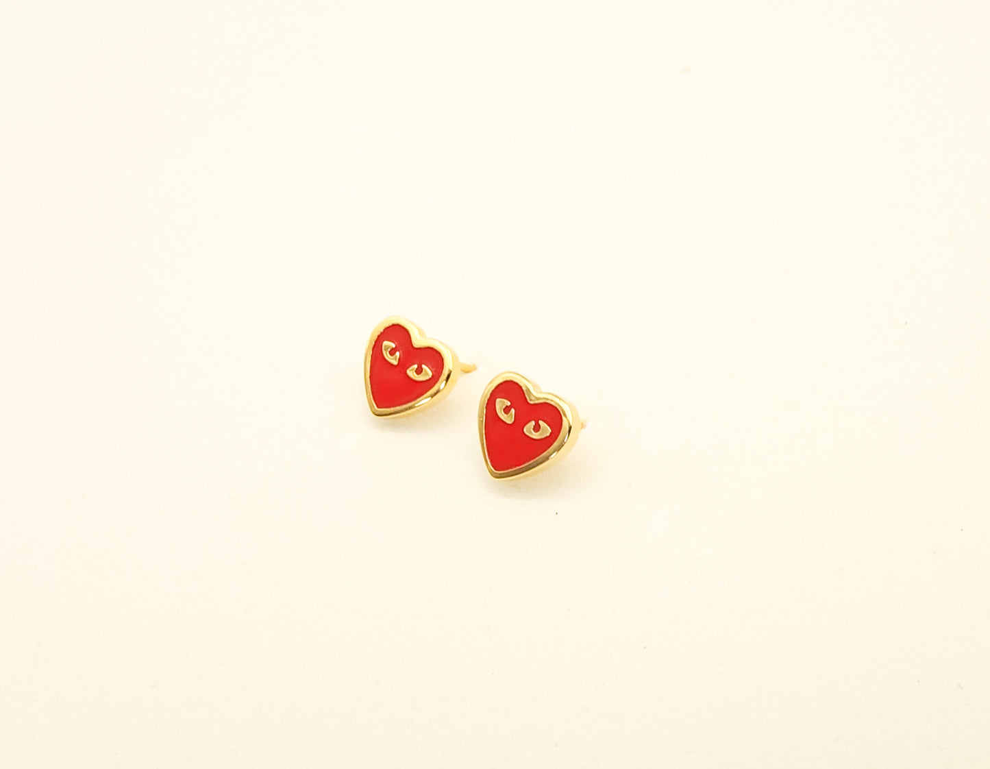 Heart Face Earring