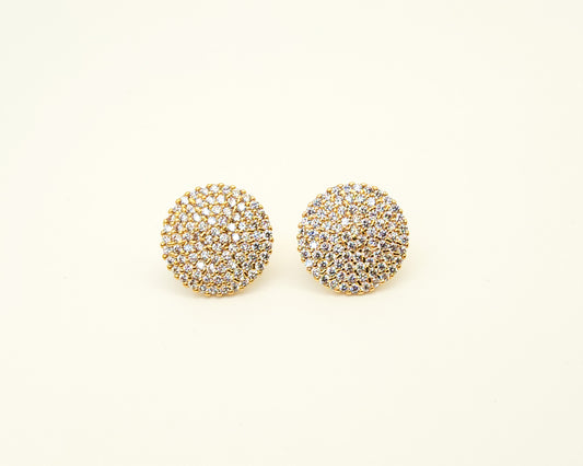 Shimmer Disc Earring