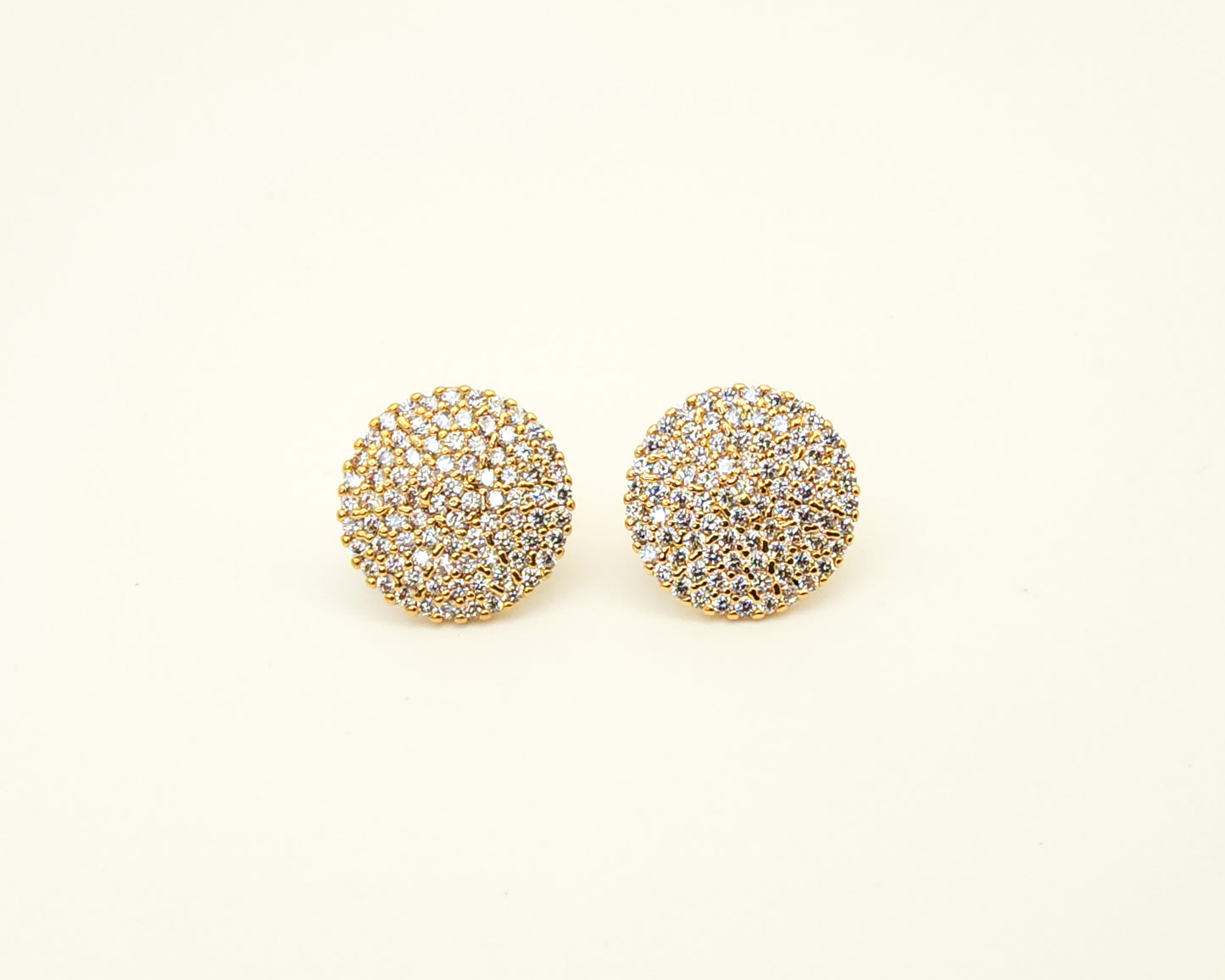 Shimmer Disc Earring