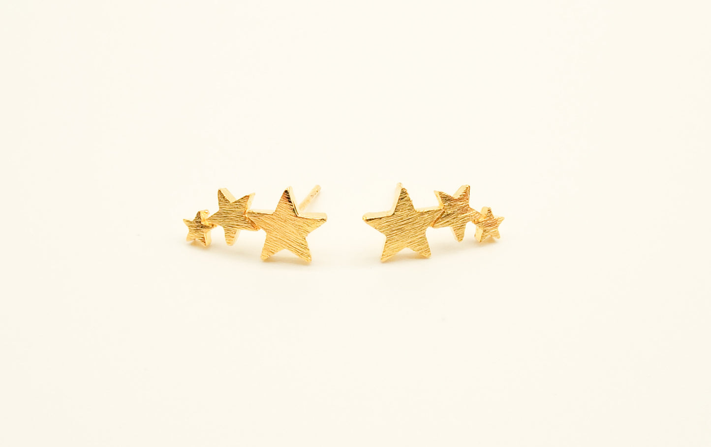 Triple Stars Earring