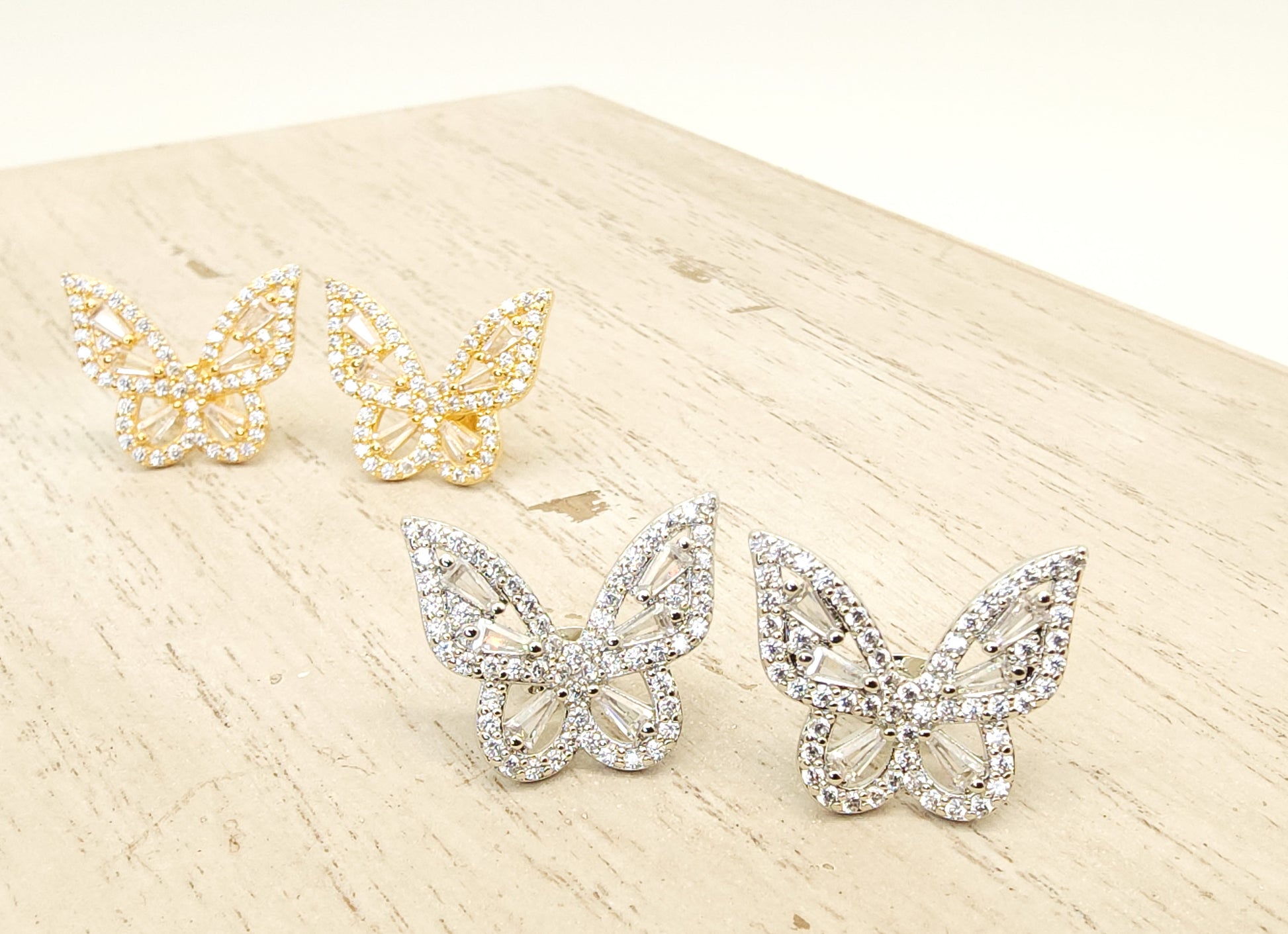 Radiant Butterfly Earring